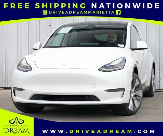 used 2020 Tesla Model Y car, priced at $20,000