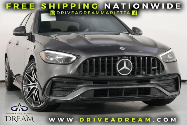 used 2023 Mercedes-Benz AMG C 43 car, priced at $40,500