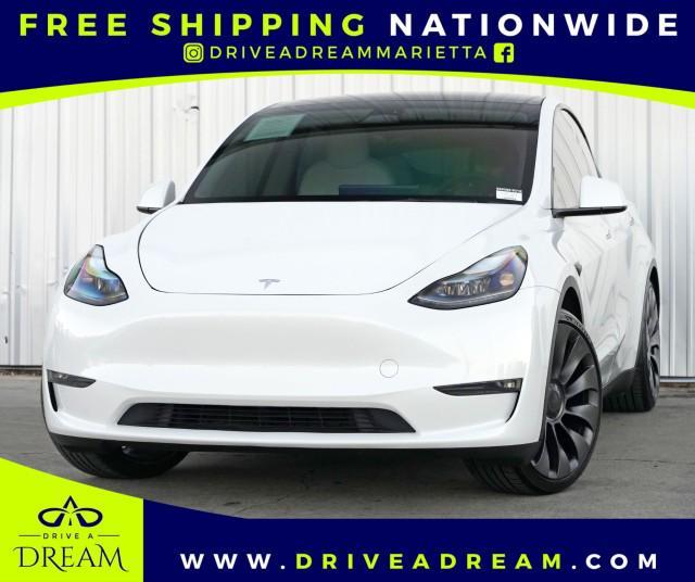 used 2023 Tesla Model Y car, priced at $28,500