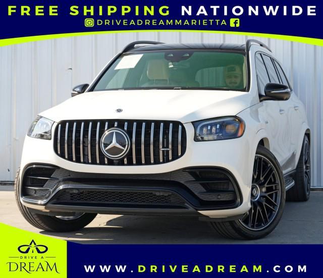 used 2021 Mercedes-Benz AMG GLS 63 car, priced at $58,000
