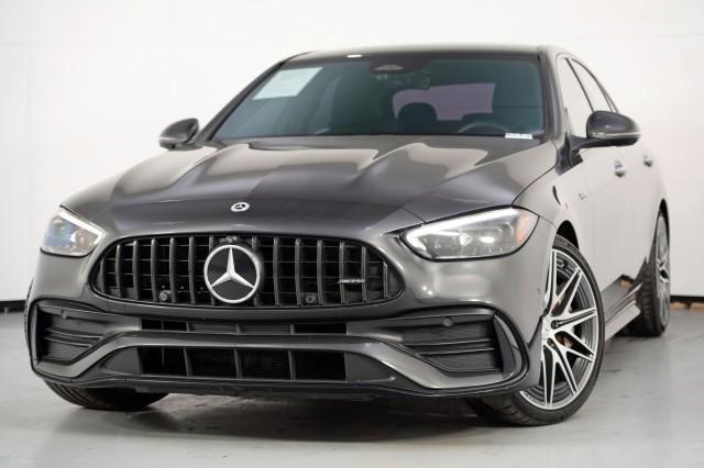 used 2023 Mercedes-Benz AMG C 43 car, priced at $42,000