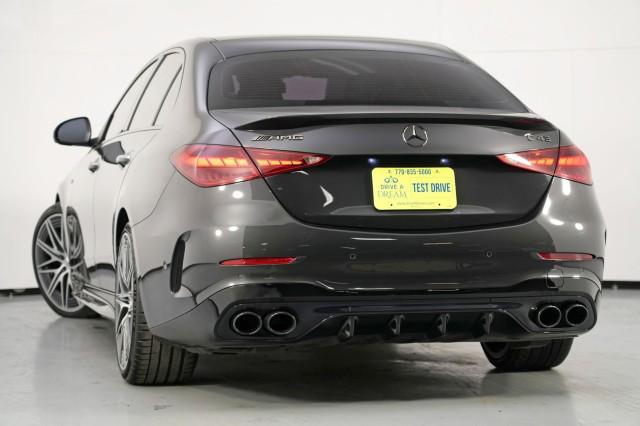used 2023 Mercedes-Benz AMG C 43 car, priced at $42,000