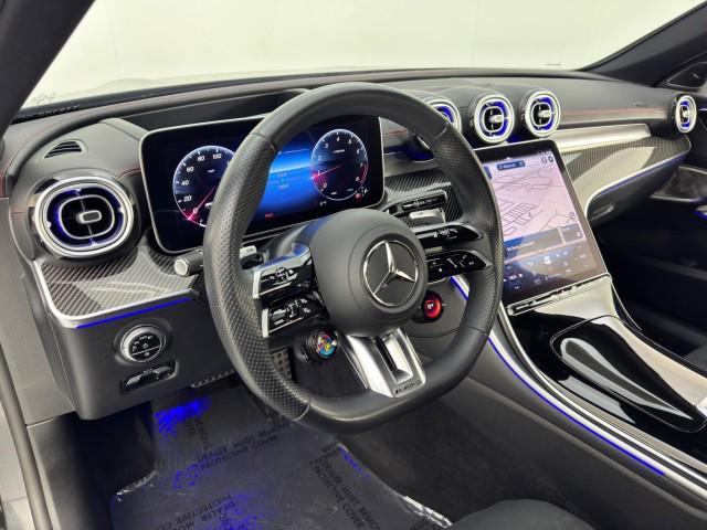 used 2023 Mercedes-Benz AMG C 43 car, priced at $42,000