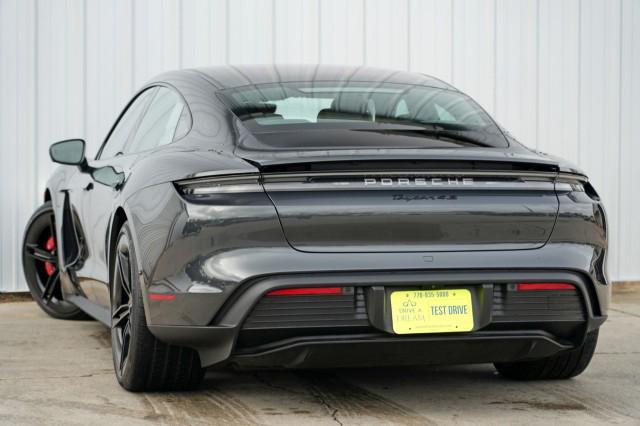 used 2025 Porsche Taycan car, priced at $92,000