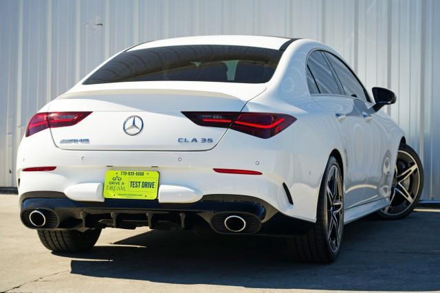 used 2024 Mercedes-Benz AMG CLA 35 car, priced at $37,000