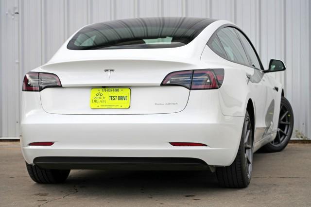 used 2022 Tesla Model 3 car, priced at $21,500
