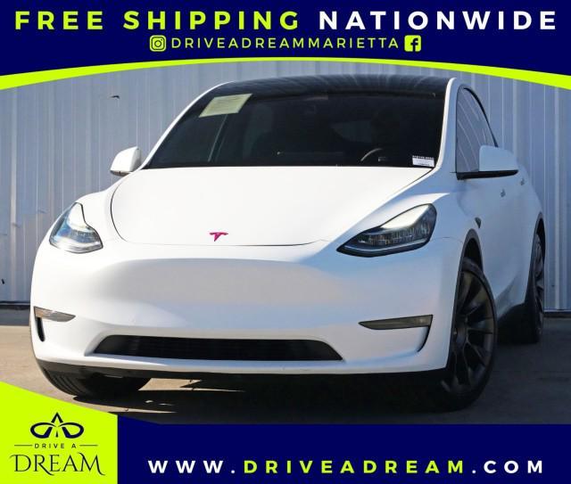 used 2022 Tesla Model Y car, priced at $23,000