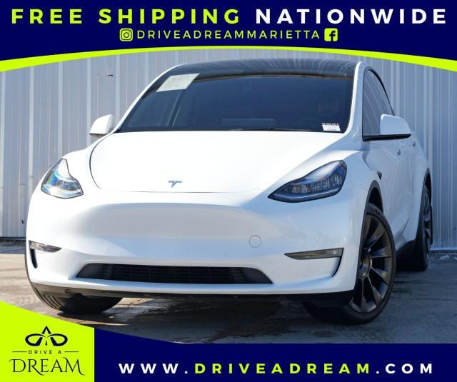 used 2022 Tesla Model Y car, priced at $25,500
