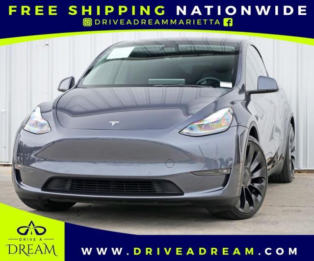 used 2022 Tesla Model Y car, priced at $24,500