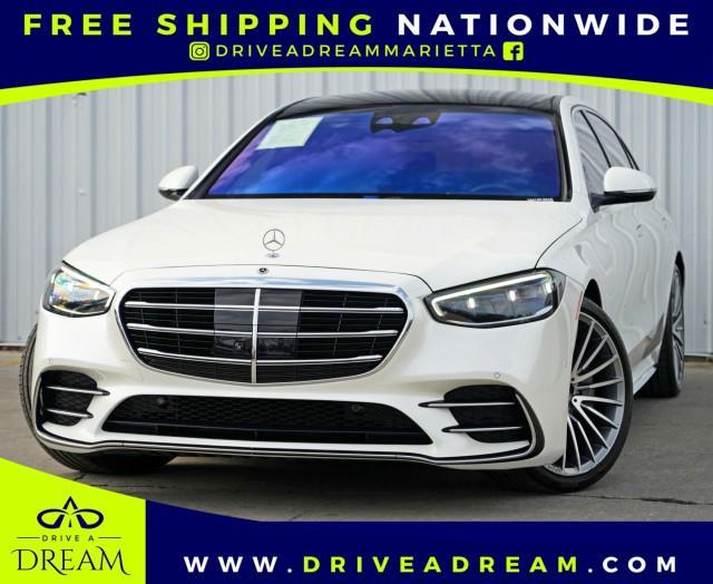 used 2022 Mercedes-Benz S-Class car, priced at $52,000