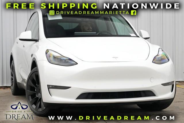 used 2022 Tesla Model Y car, priced at $22,000