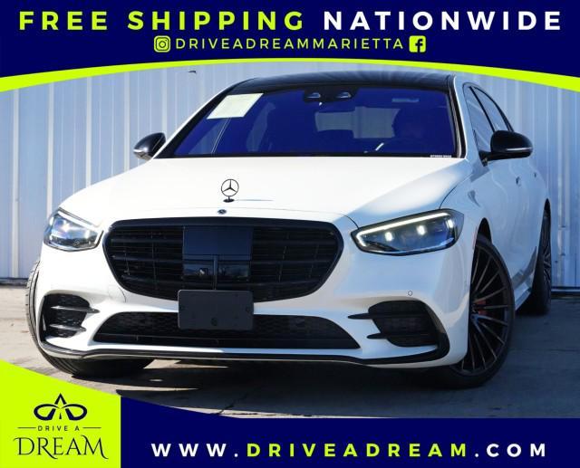 used 2022 Mercedes-Benz S-Class car, priced at $59,000