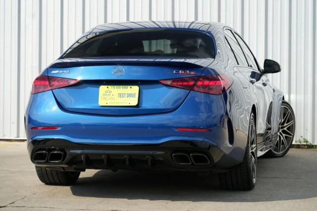 used 2024 Mercedes-Benz AMG C 63 car, priced at $59,000