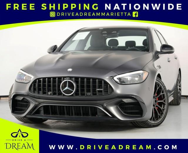 used 2024 Mercedes-Benz AMG C 63 car, priced at $62,500