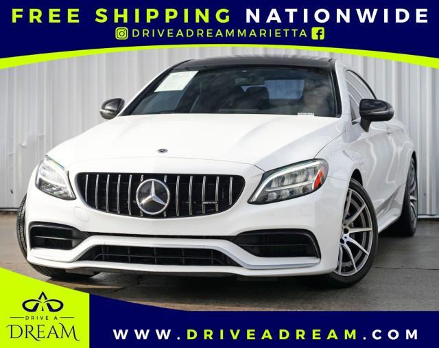 used 2020 Mercedes-Benz AMG C 63 car, priced at $37,500