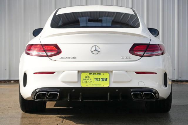 used 2020 Mercedes-Benz AMG C 63 car, priced at $37,500