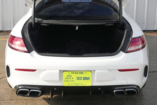 used 2020 Mercedes-Benz AMG C 63 car, priced at $37,500