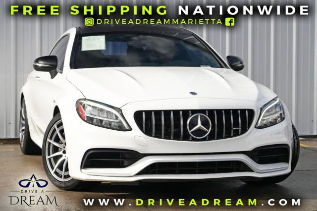 used 2020 Mercedes-Benz AMG C 63 car, priced at $37,500