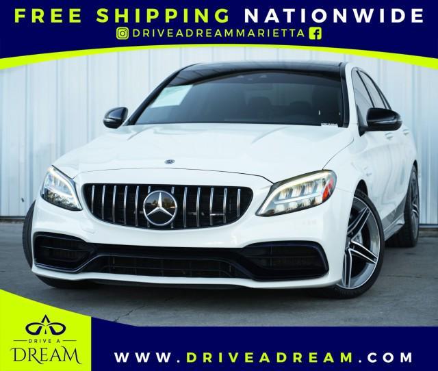 used 2021 Mercedes-Benz AMG C 63 car, priced at $44,250