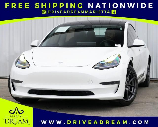 used 2021 Tesla Model 3 car, priced at $18,750