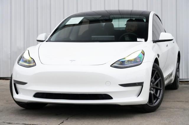 used 2021 Tesla Model 3 car, priced at $18,750