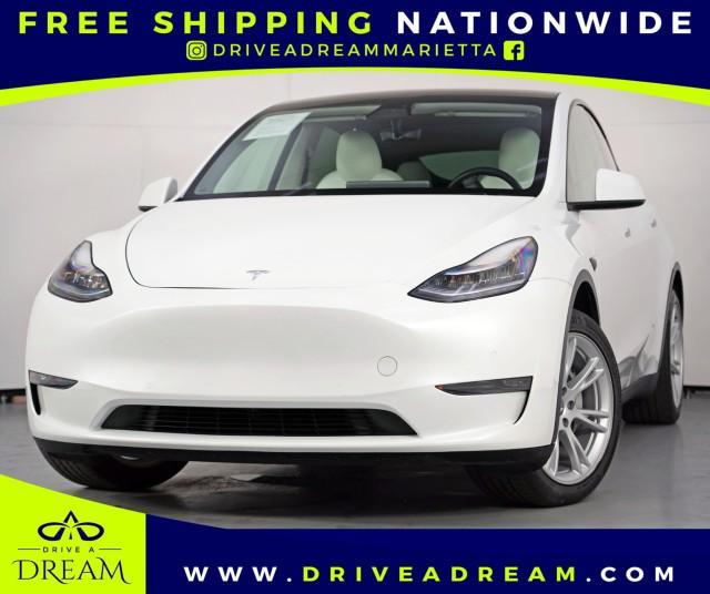 used 2020 Tesla Model Y car, priced at $22,500