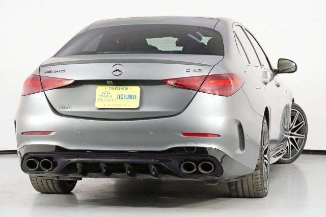 used 2023 Mercedes-Benz AMG C 43 car, priced at $40,500