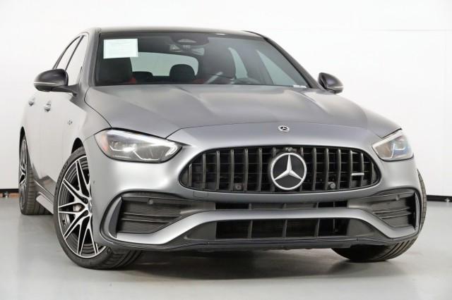 used 2023 Mercedes-Benz AMG C 43 car, priced at $40,500