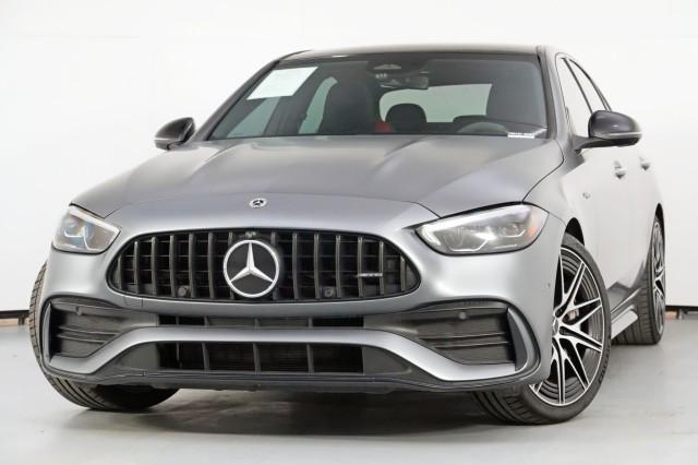 used 2023 Mercedes-Benz AMG C 43 car, priced at $40,500