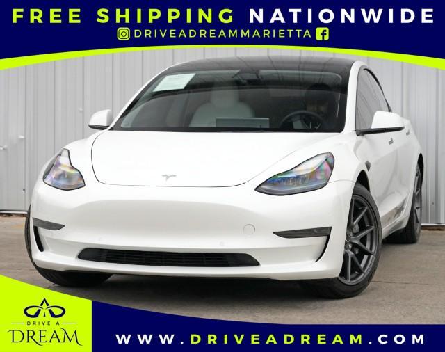 used 2022 Tesla Model 3 car, priced at $19,500