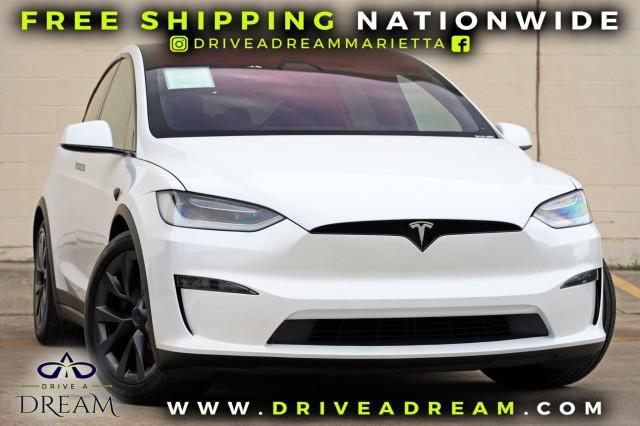 used 2022 Tesla Model X car, priced at $44,000