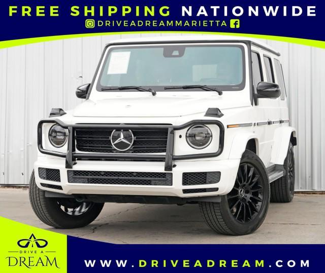 used 2021 Mercedes-Benz G-Class car, priced at $100,000
