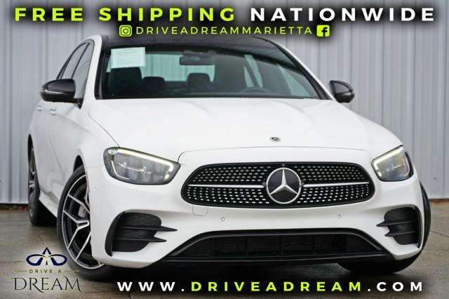used 2021 Mercedes-Benz E-Class car, priced at $29,000