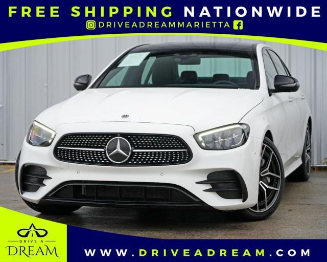 used 2021 Mercedes-Benz E-Class car, priced at $29,000
