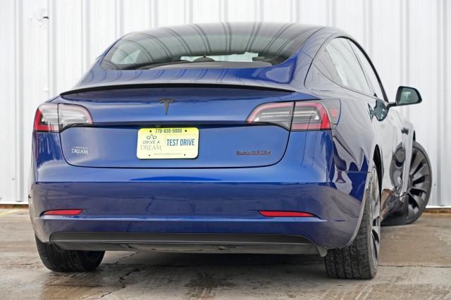 used 2023 Tesla Model 3 car, priced at $23,750
