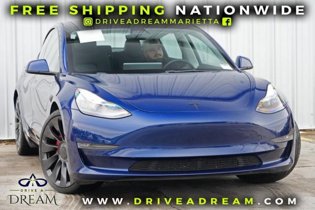 used 2023 Tesla Model 3 car, priced at $23,750