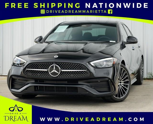 used 2024 Mercedes-Benz C-Class car, priced at $32,750