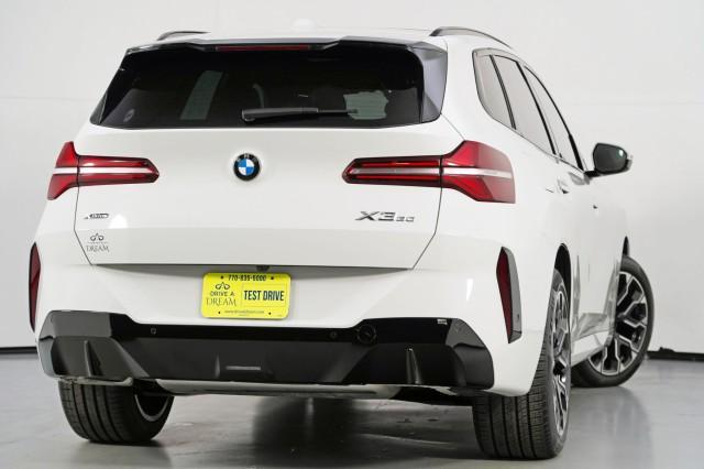 used 2025 BMW X3 car, priced at $46,000