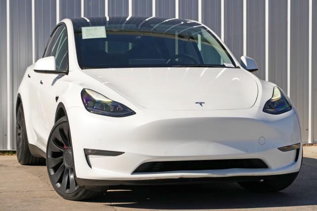 used 2022 Tesla Model Y car, priced at $22,500