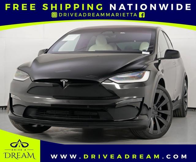 used 2022 Tesla Model X car, priced at $56,000