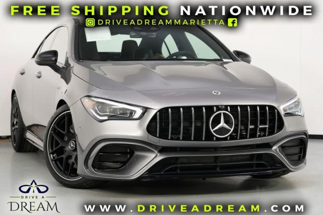 used 2022 Mercedes-Benz AMG CLA 45 car, priced at $42,750