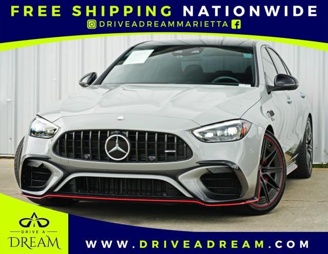 used 2024 Mercedes-Benz AMG C 63 car, priced at $65,500