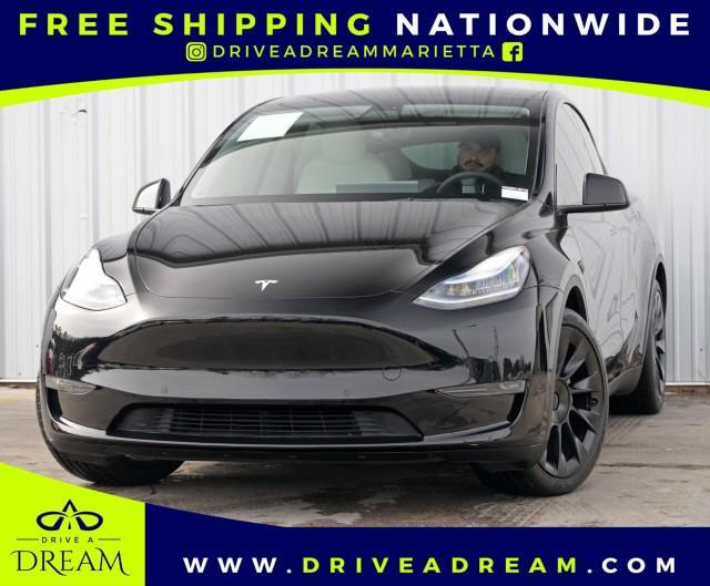 used 2021 Tesla Model Y car, priced at $24,000