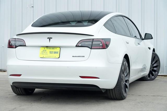 used 2021 Tesla Model 3 car, priced at $23,000