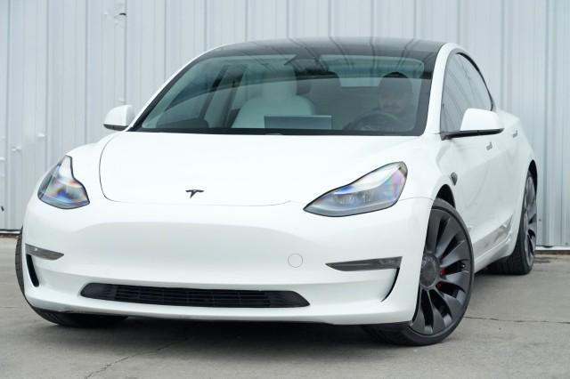 used 2021 Tesla Model 3 car, priced at $23,000