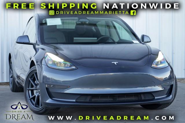 used 2023 Tesla Model 3 car, priced at $19,750