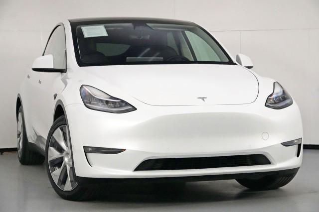 used 2021 Tesla Model Y car, priced at $23,000