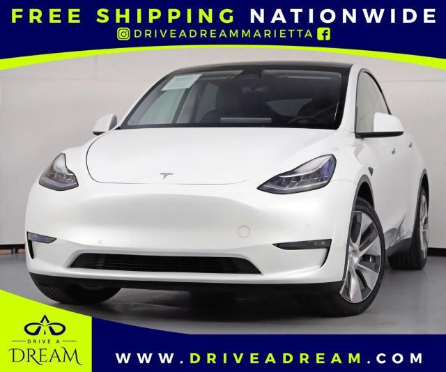 used 2021 Tesla Model Y car, priced at $23,000