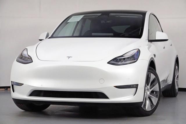 used 2021 Tesla Model Y car, priced at $23,000