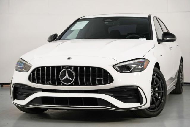 used 2023 Mercedes-Benz AMG C 43 car, priced at $35,500